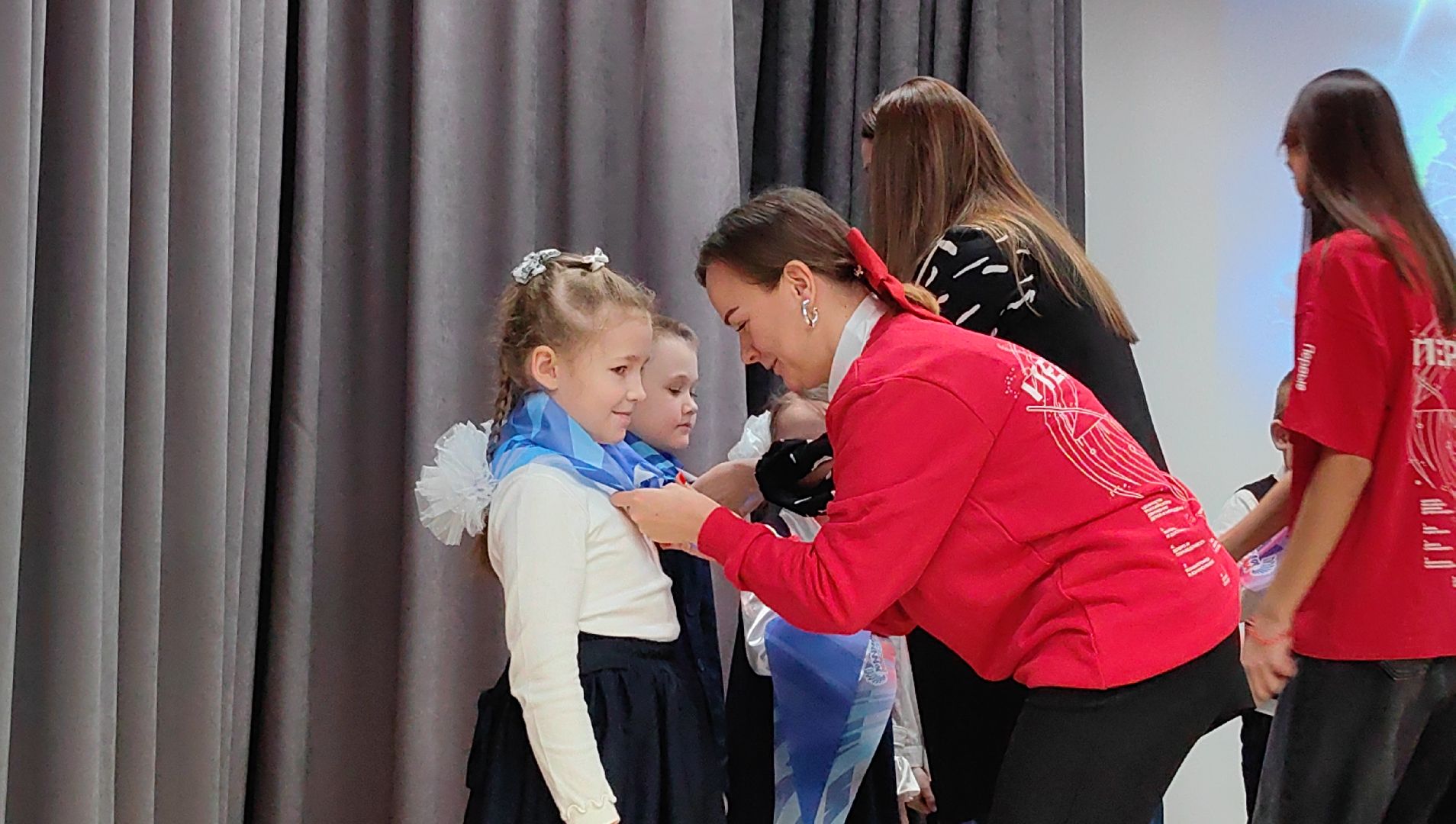 орлята россии, школьники, воспитание, галстук, центр,