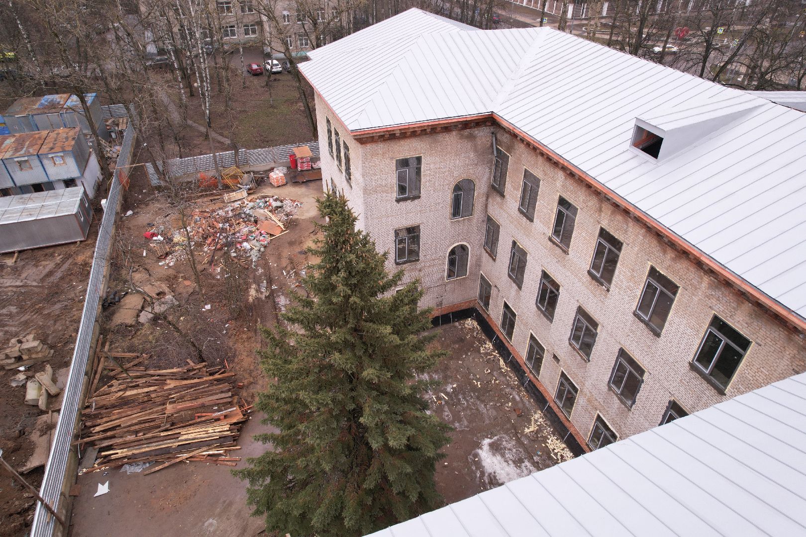 видео с коптера, королёв, медицина,