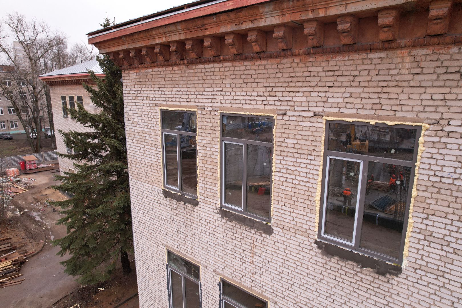 видео с коптера, королёв, медицина,