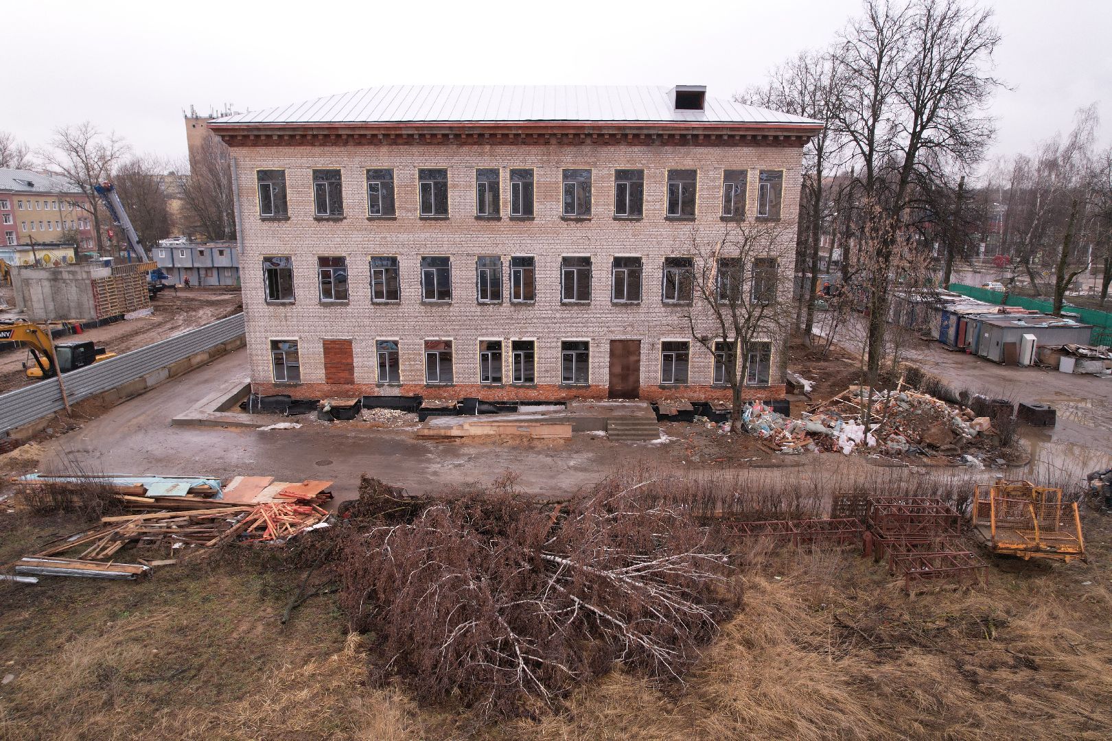 видео с коптера, королёв, медицина,