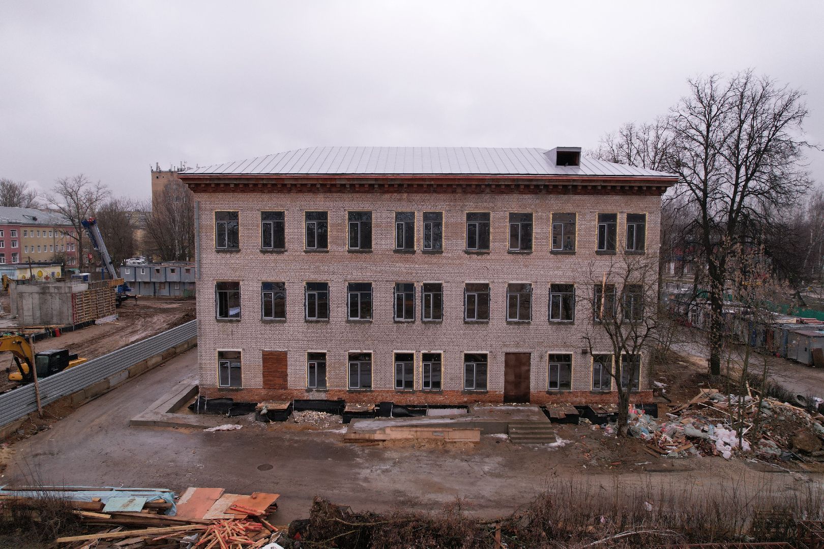 видео с коптера, королёв, медицина,