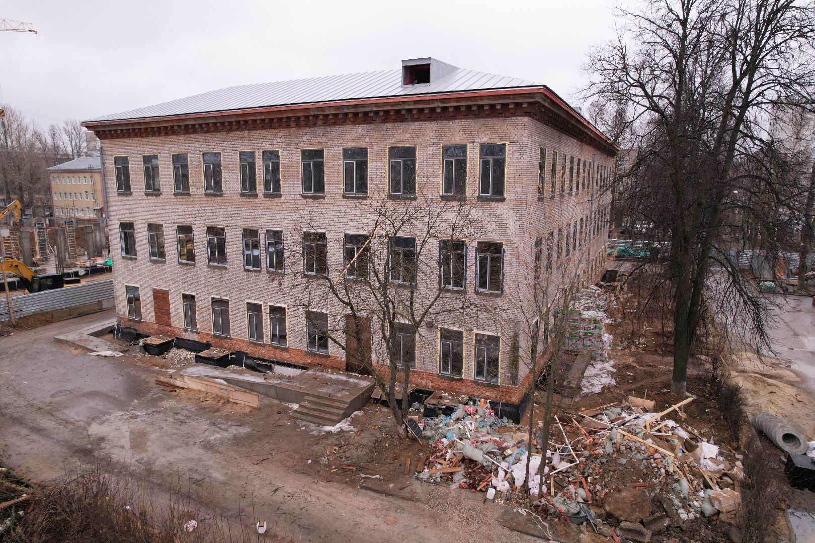 видео с коптера, королёв, медицина,