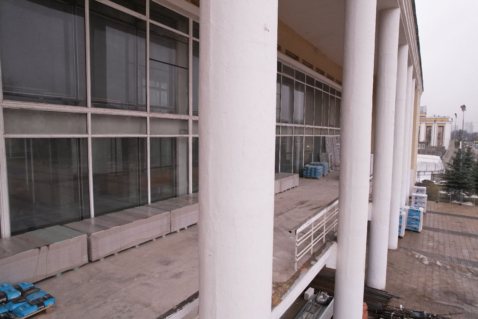 видео с коптера, королёв, детская школа искусств,