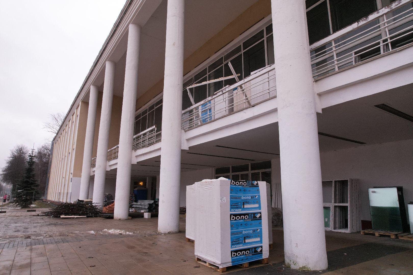 видео с коптера, королёв, детская школа искусств,