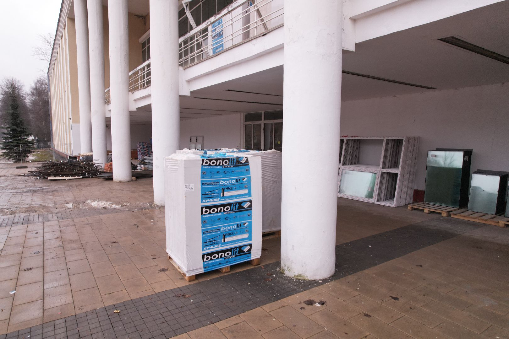 видео с коптера, королёв, детская школа искусств,