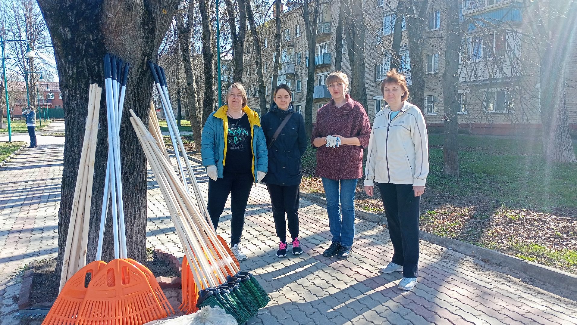 Рузский городской округ, благоустройство, сквер, парк, субботник, месячник благоустройства, уборка территорий