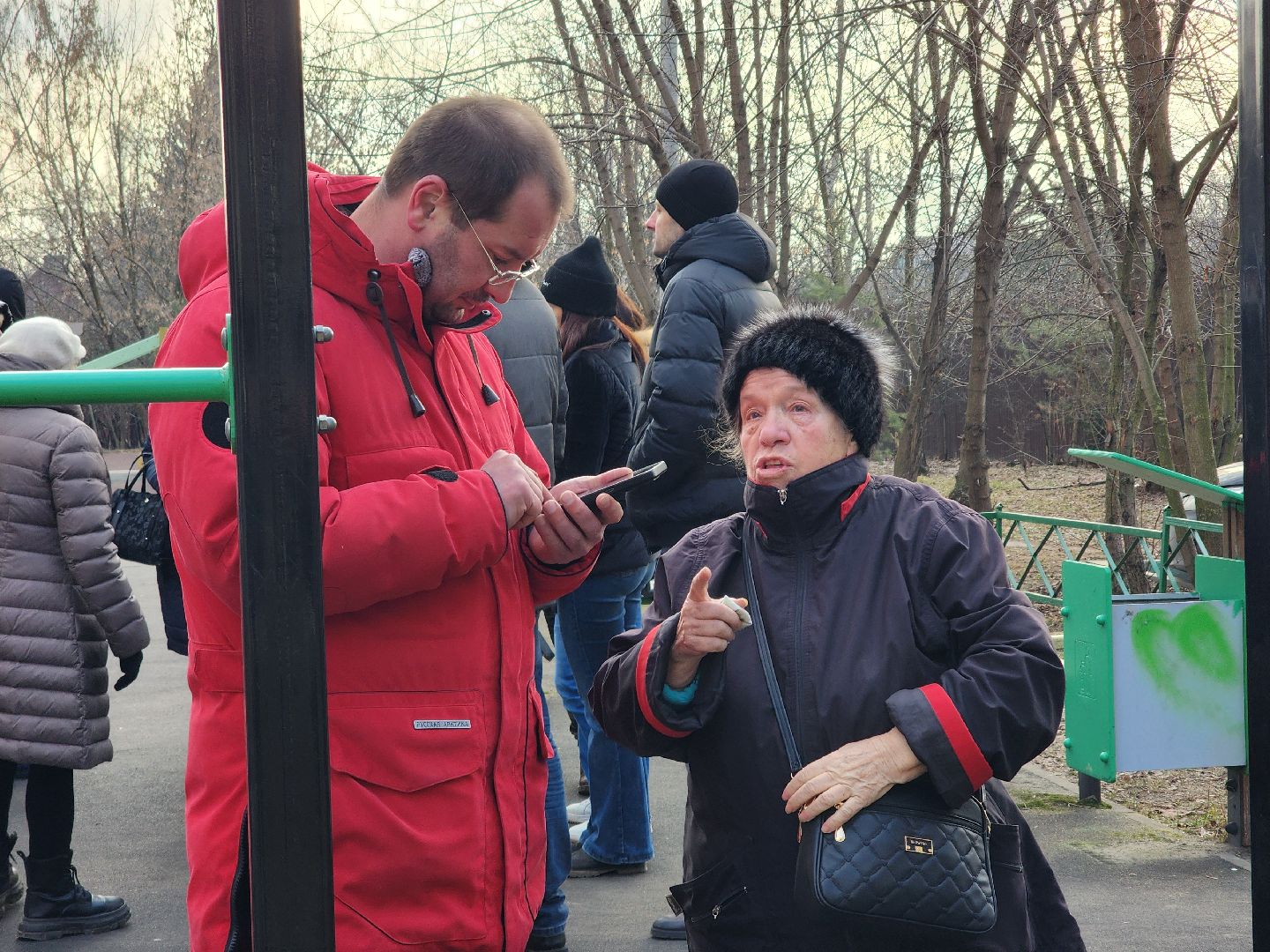 выездная администрация, наташинский парк, вырубка деревьев,
