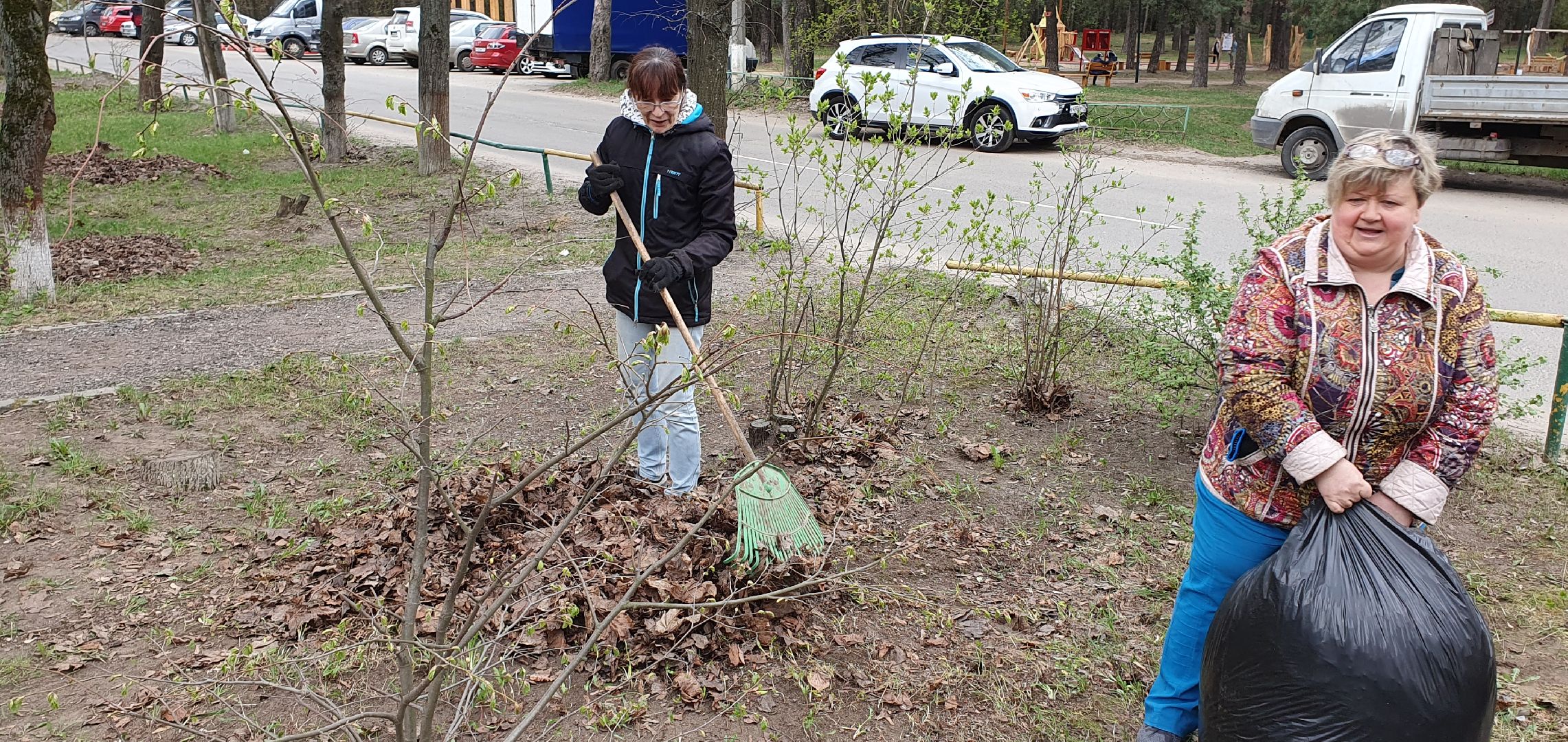 субботник, благоустройство, Котельники, уборка