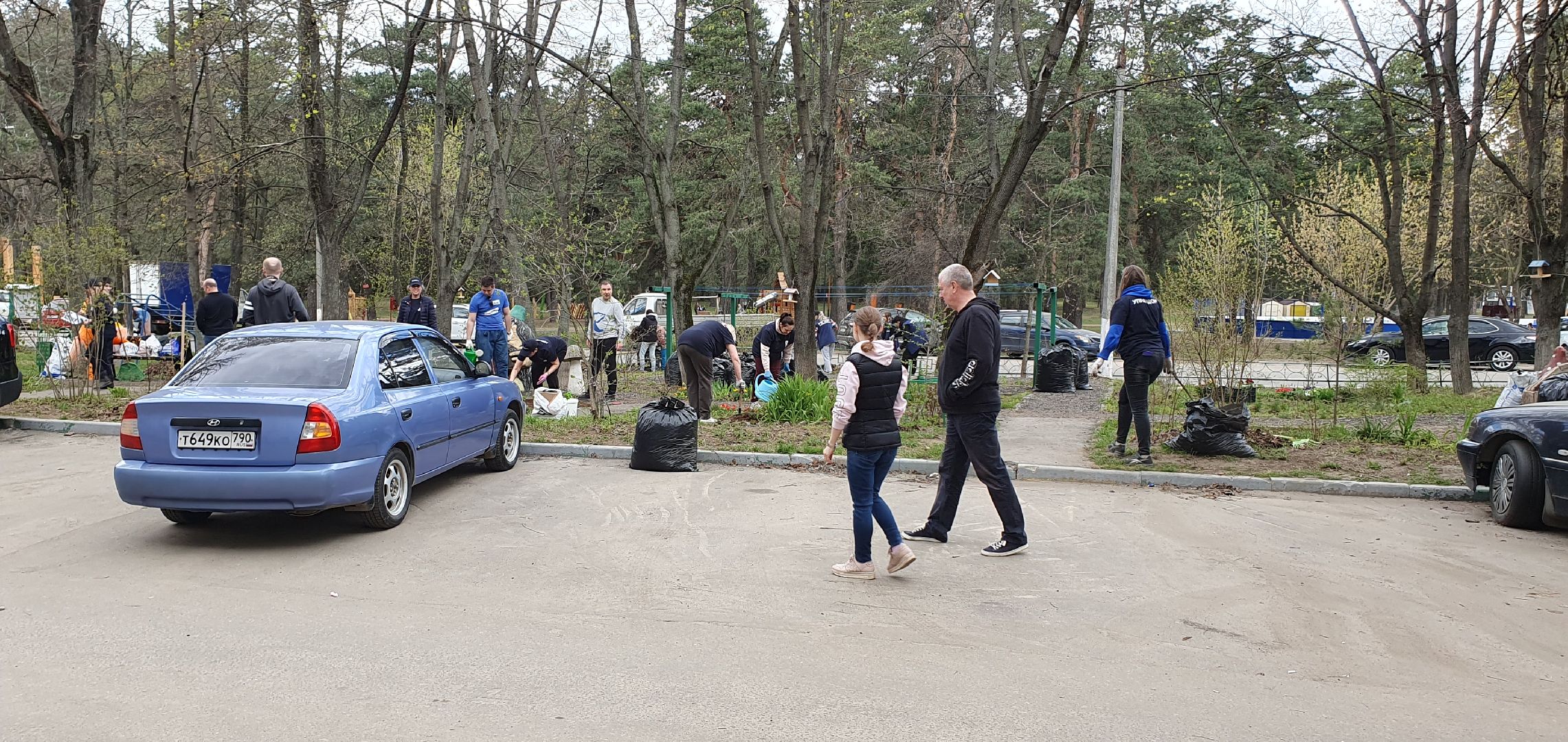 субботник, благоустройство, Котельники, уборка