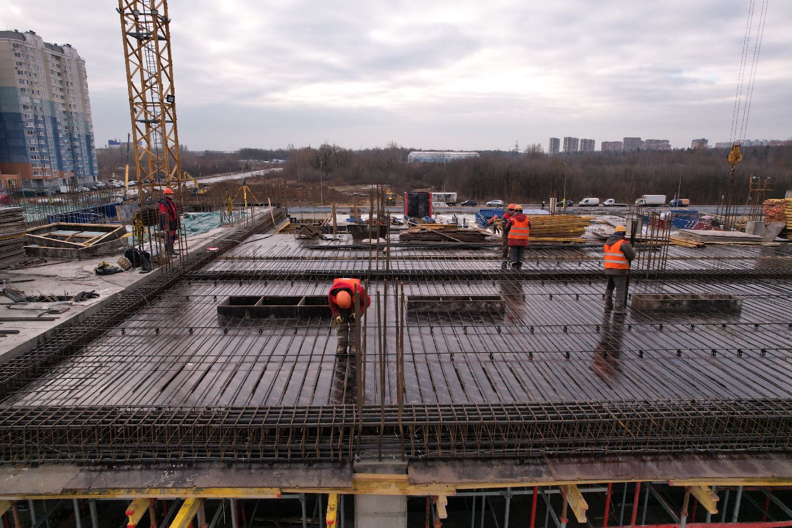 видео с коптера, балашиха, госпиталь,