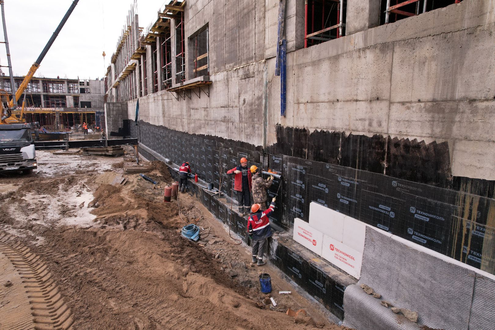 видео с коптера, балашиха, госпиталь,