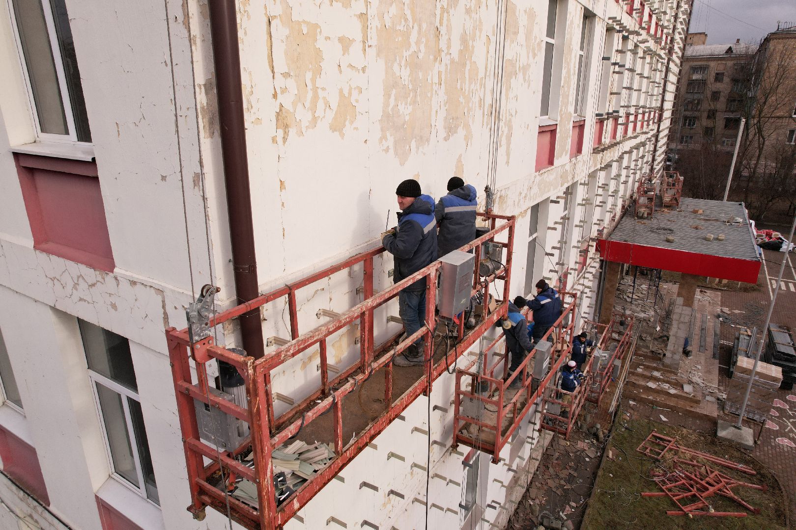 видео с коптера, балашиха,