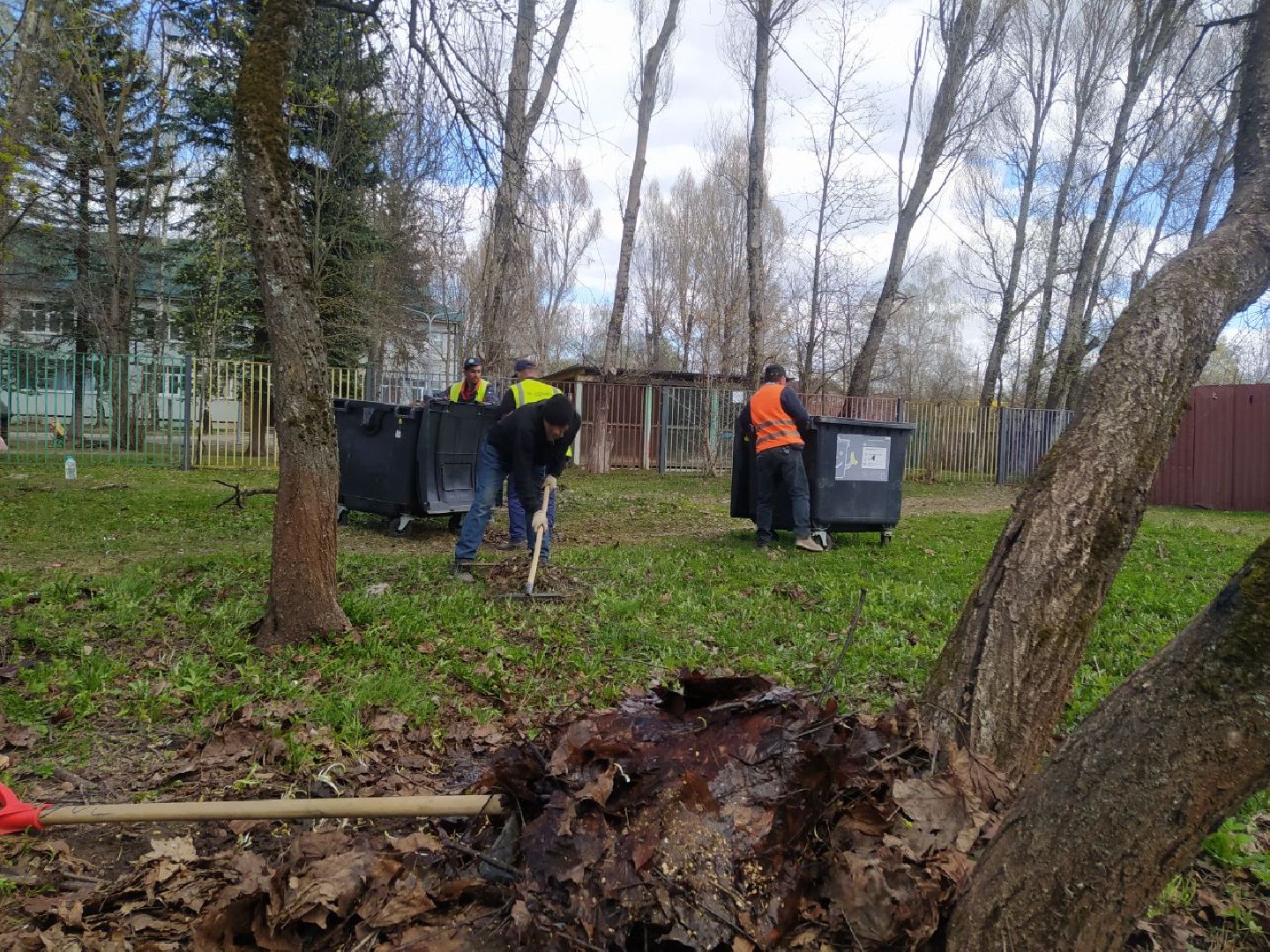 Дедовск, субботник, благоустройство, уборка