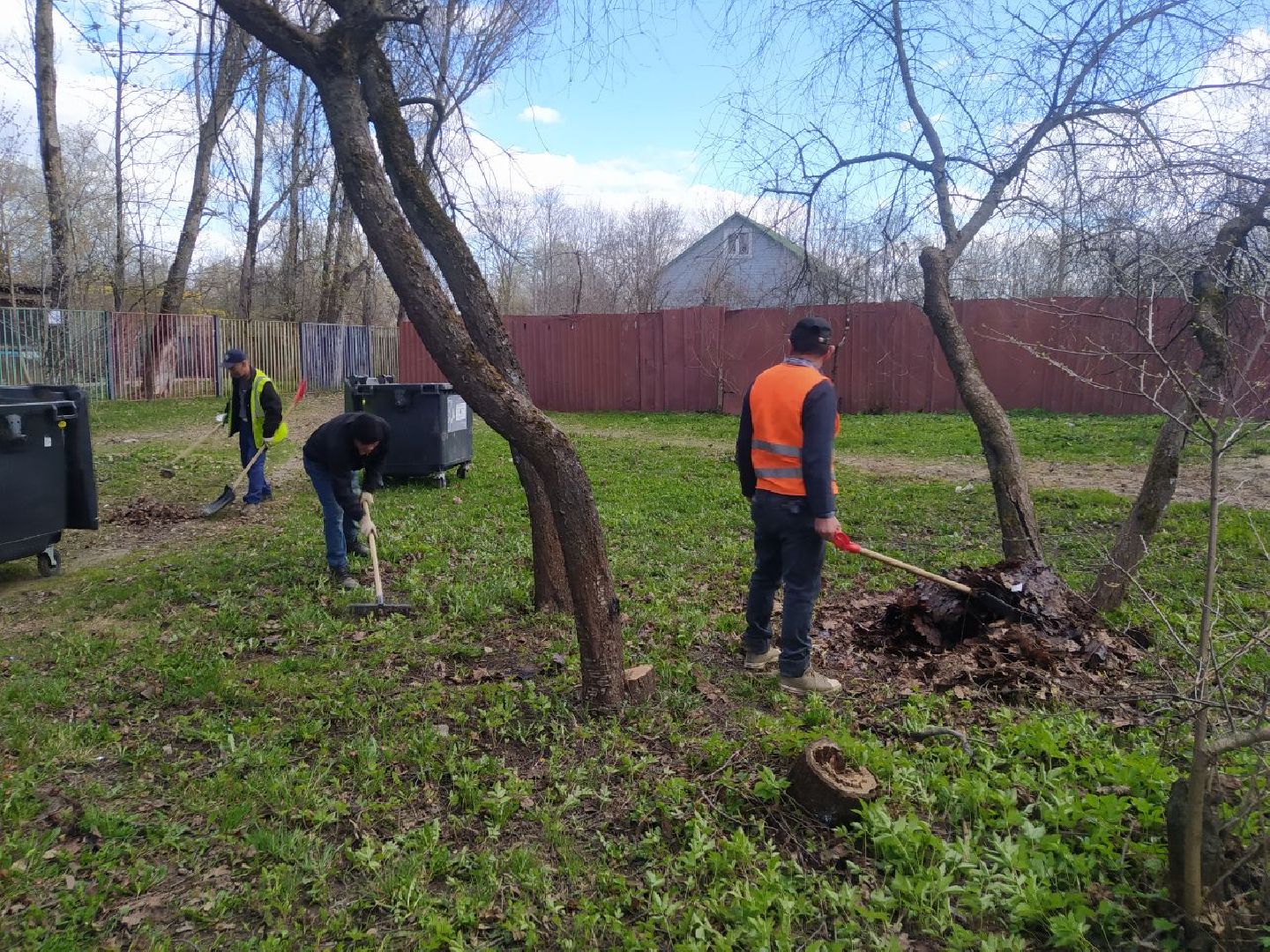 Дедовск, субботник, благоустройство, уборка