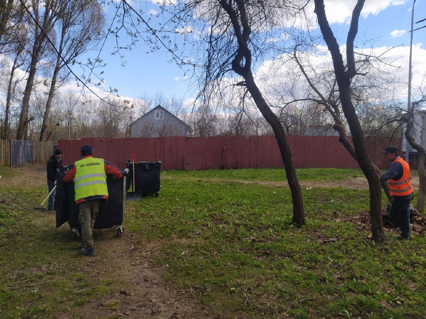Дедовск, субботник, благоустройство, уборка
