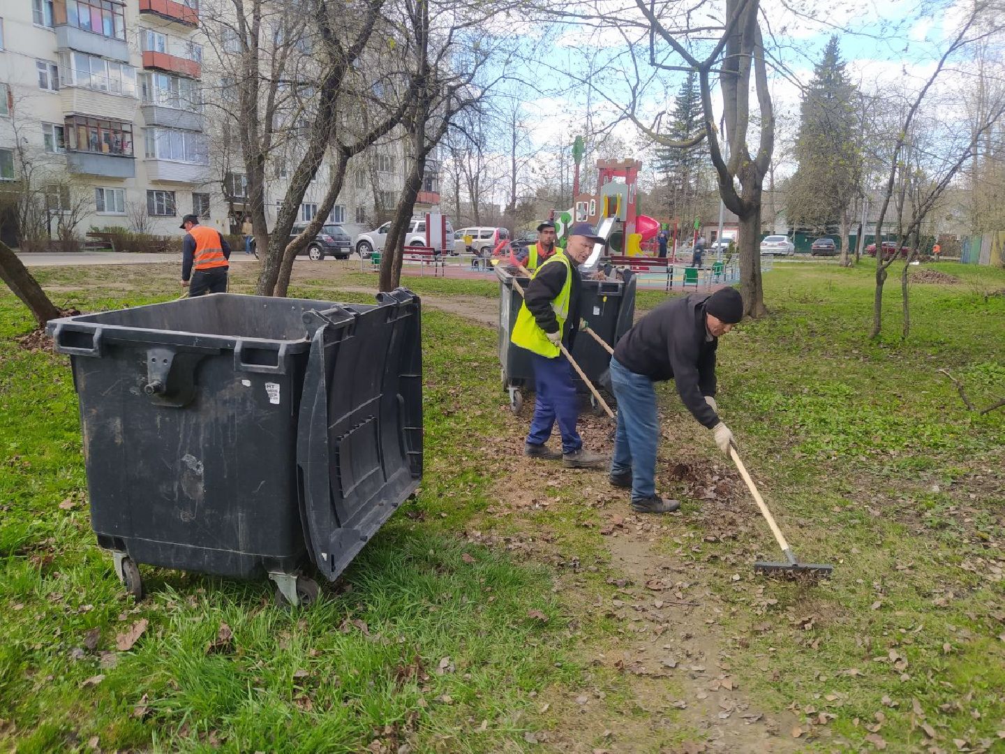 Дедовск, субботник, благоустройство, уборка