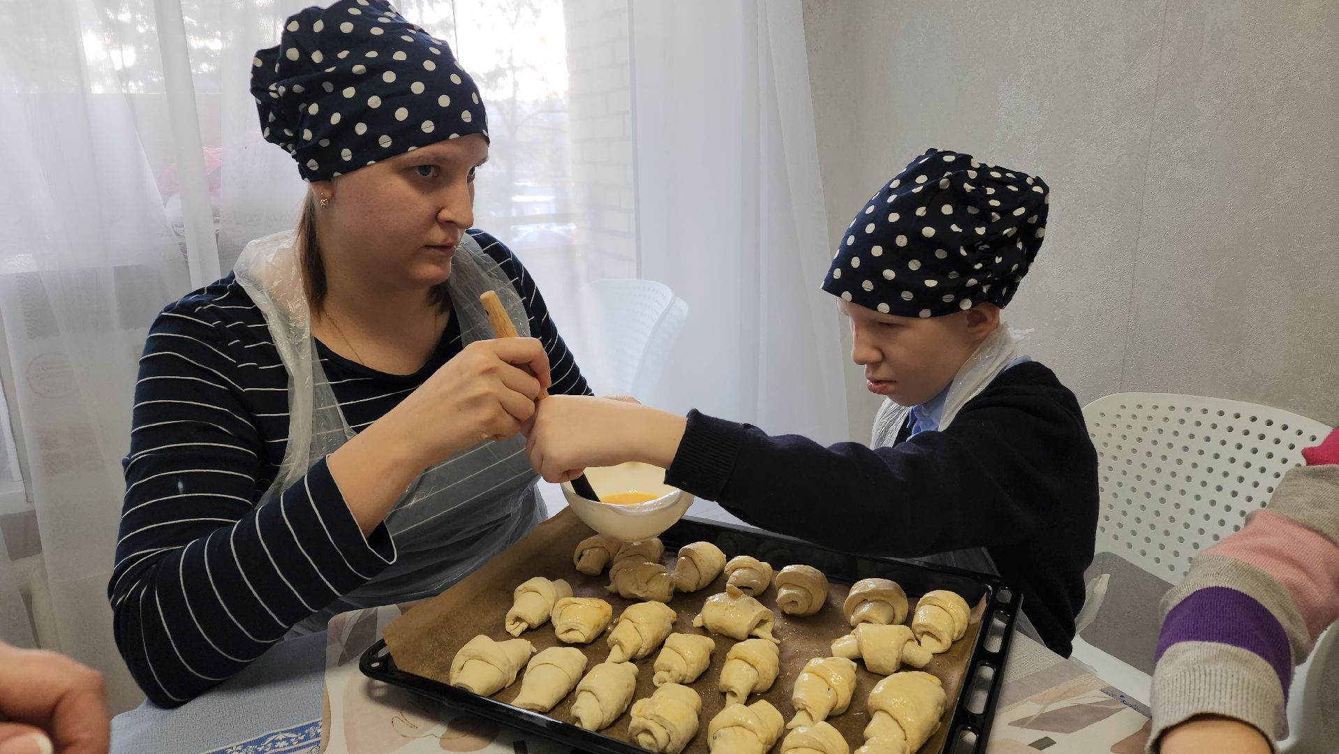 ивантеевка, пушкинский, центр социального обслуживания, дети, дети с овз, выпечка, кухня, мастер-класс для детей, инвалиды, вертикалки,