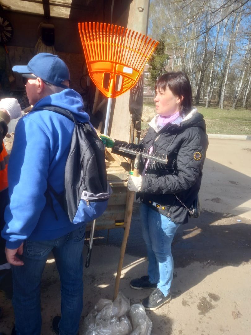 Рузский городской округ, благоустройство, сквер, парк, субботник, месячник благоустройства, уборка территорий