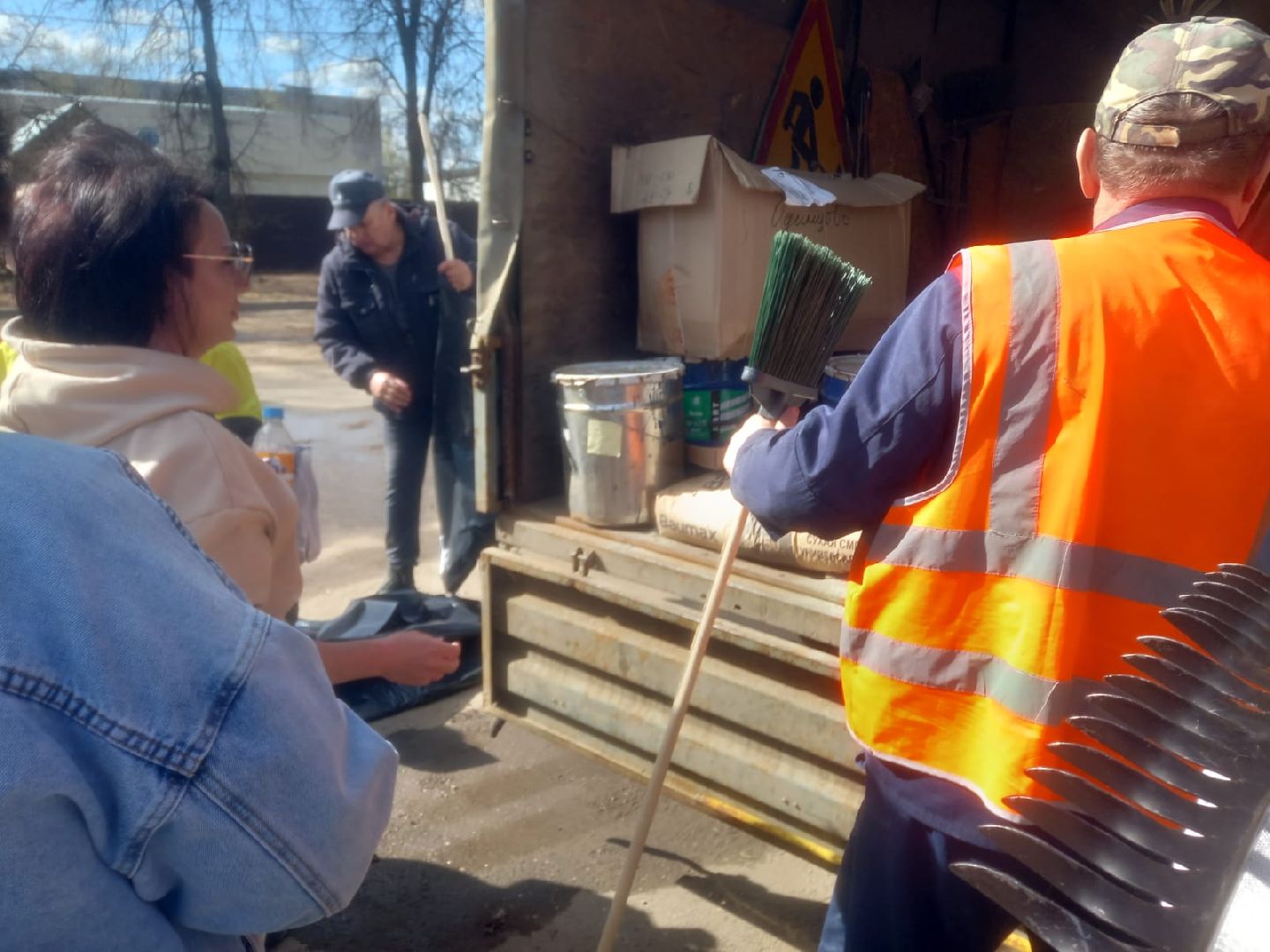 Рузский городской округ, благоустройство, сквер, парк, субботник, месячник благоустройства, уборка территорий