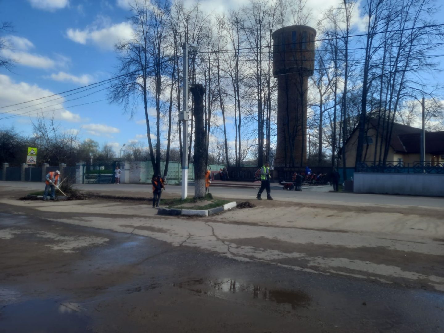 Рузский городской округ, благоустройство, сквер, парк, субботник, месячник благоустройства, уборка территорий