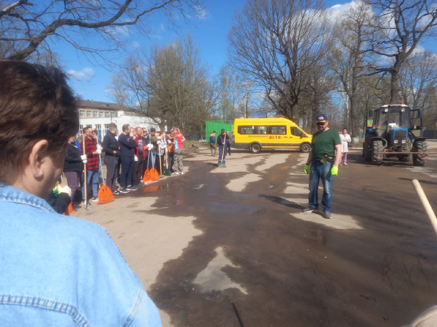 Рузский городской округ, благоустройство, сквер, парк, субботник, месячник благоустройства, уборка территорий