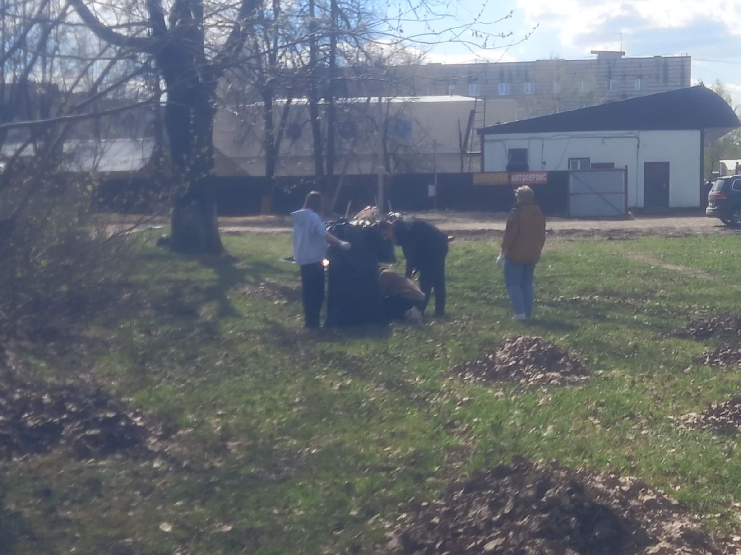 Рузский городской округ, благоустройство, сквер, парк, субботник, месячник благоустройства, уборка территорий