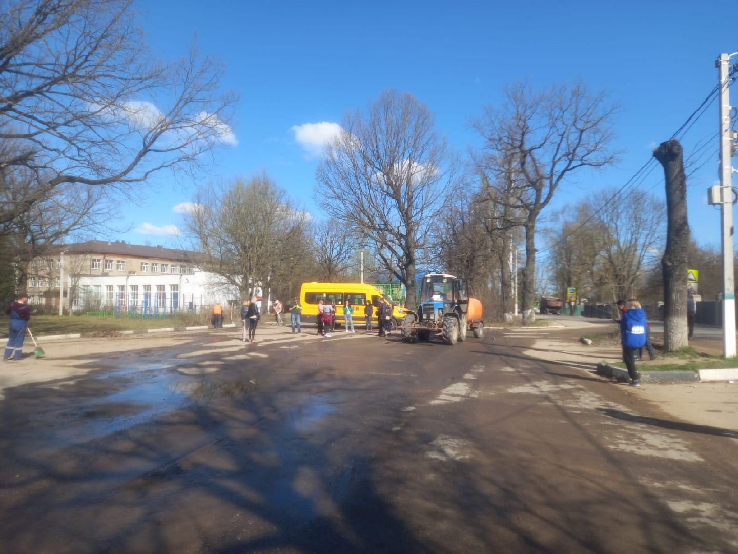 Рузский городской округ, благоустройство, сквер, парк, субботник, месячник благоустройства, уборка территорий