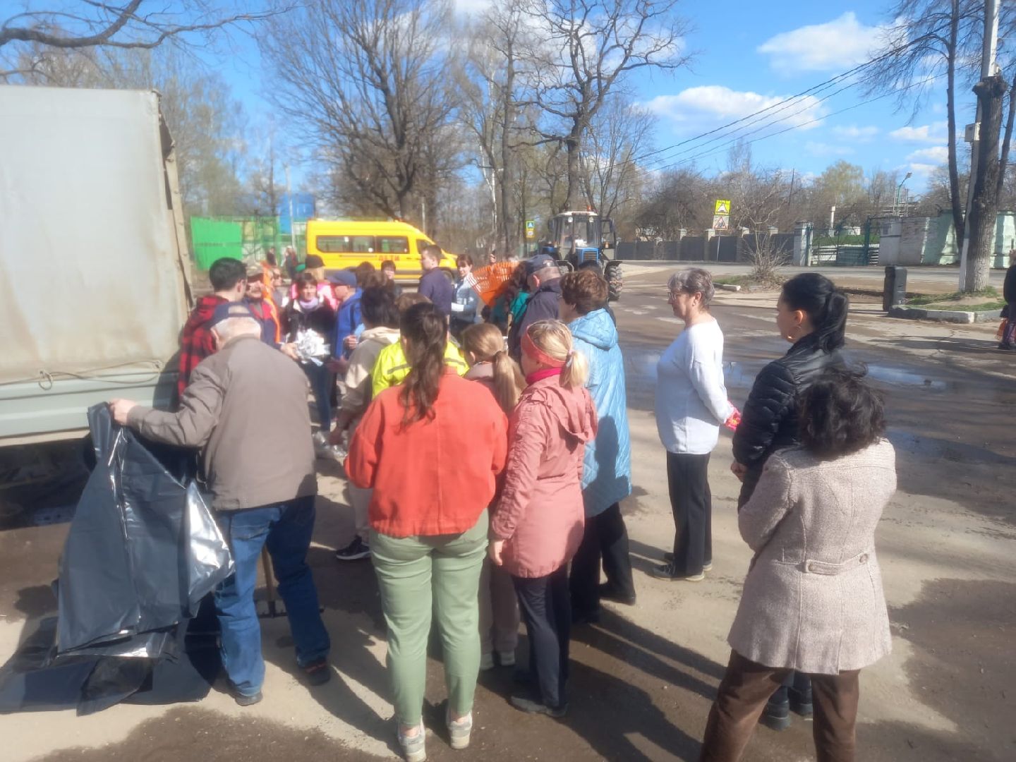 Рузский городской округ, благоустройство, сквер, парк, субботник, месячник благоустройства, уборка территорий