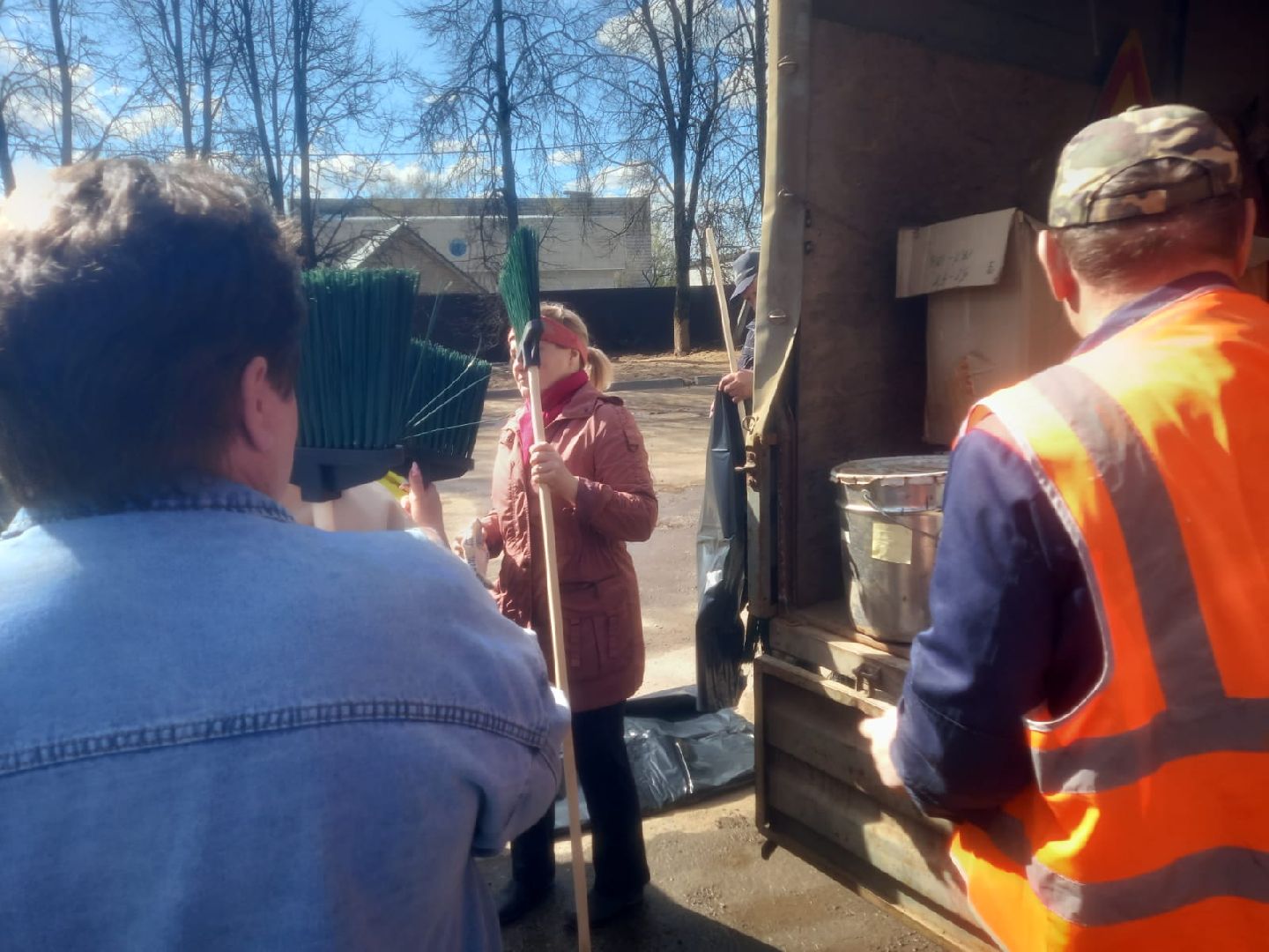 Рузский городской округ, благоустройство, сквер, парк, субботник, месячник благоустройства, уборка территорий