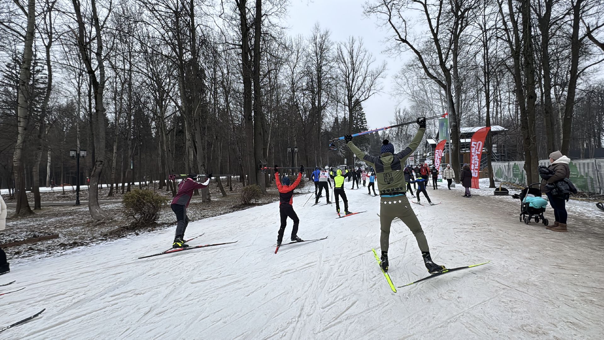 Александр Легков, Мастер-класс Легкова, одинцовский парк культуры спорта и отдыха, вертикалки,