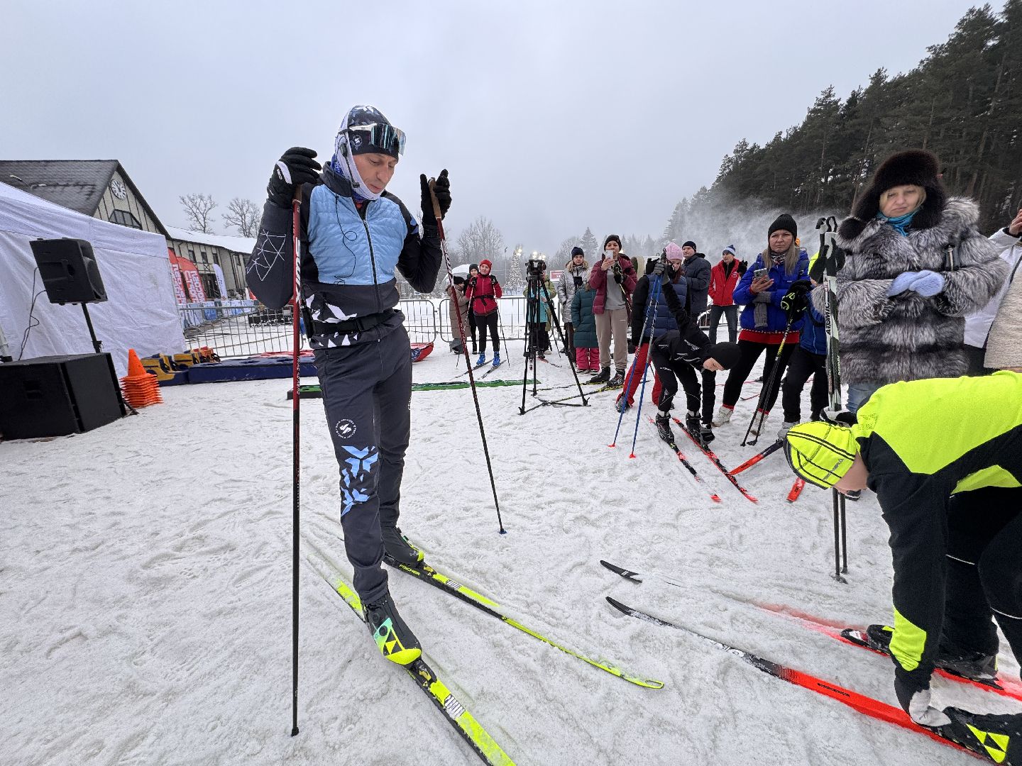 Александр Легков, Мастер-класс Легкова, одинцовский парк культуры спорта и отдыха, вертикалки,