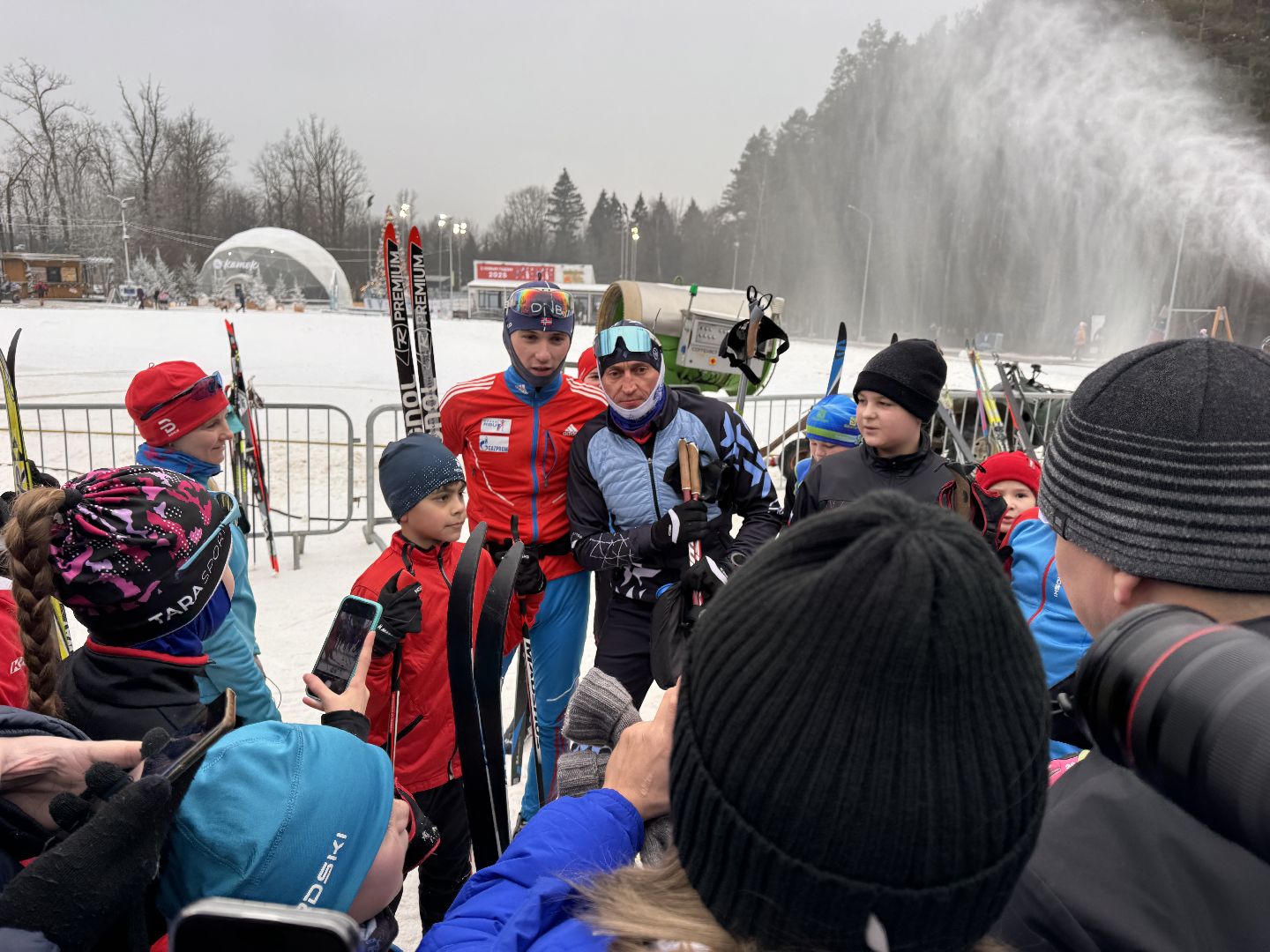 Александр Легков, Мастер-класс Легкова, одинцовский парк культуры спорта и отдыха, вертикалки,