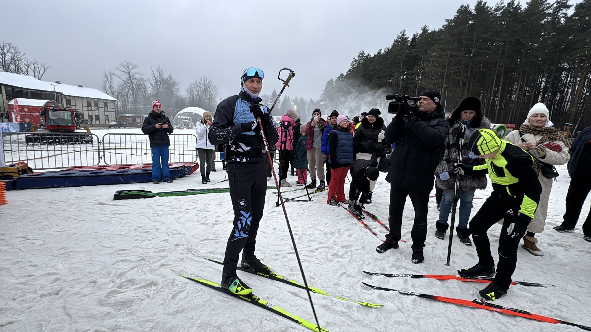 Александр Легков, Мастер-класс Легкова, одинцовский парк культуры спорта и отдыха, вертикалки,