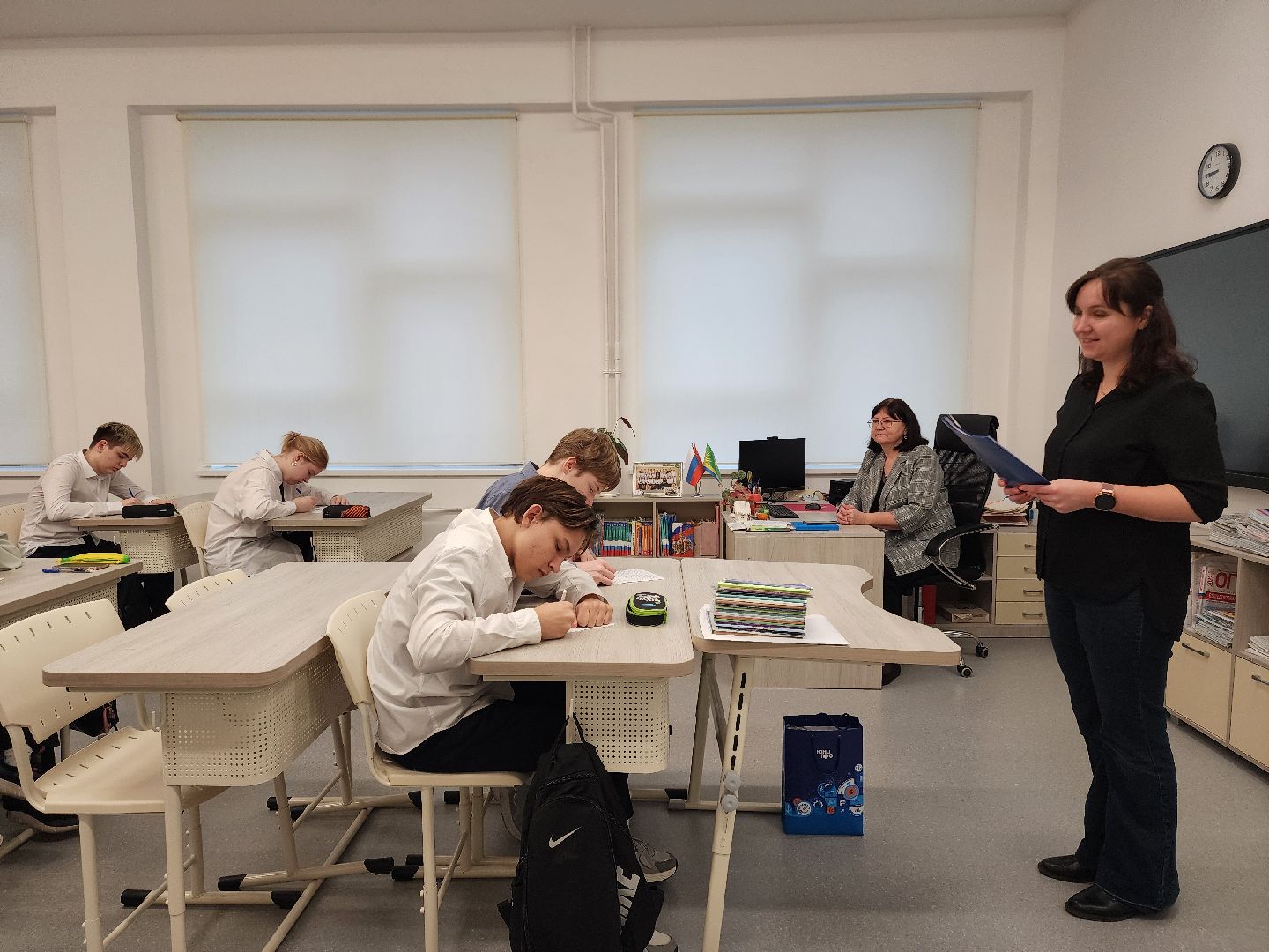 шатурский лицей, 80-летие победы,шатурская грэс, исторический диктант,