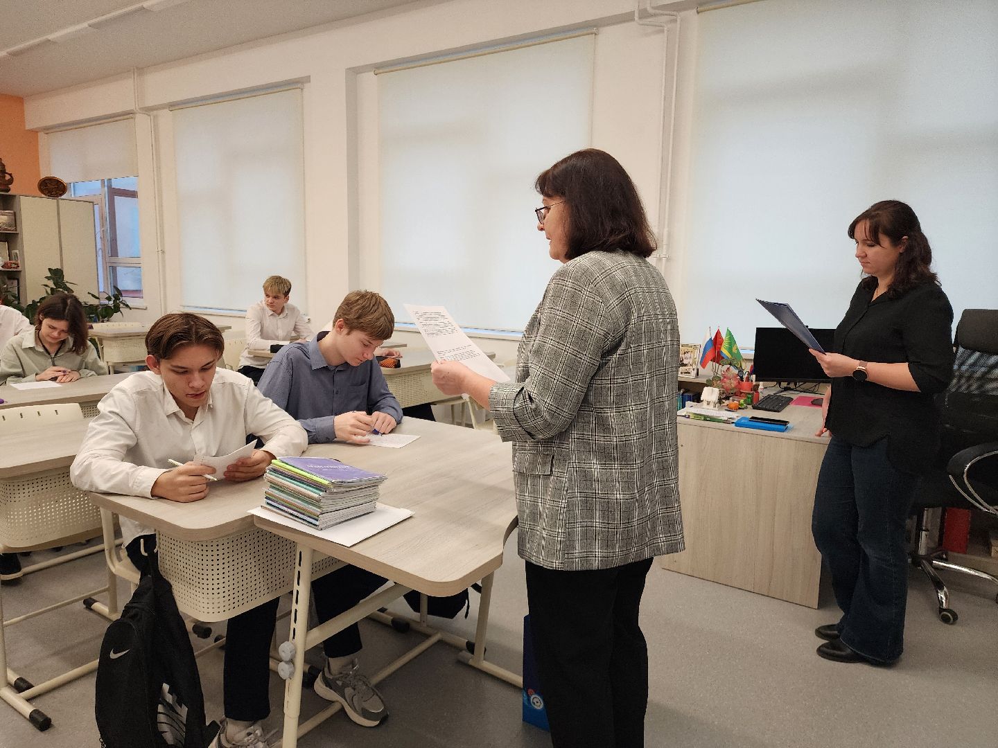 шатурский лицей, 80-летие победы,шатурская грэс, исторический диктант,