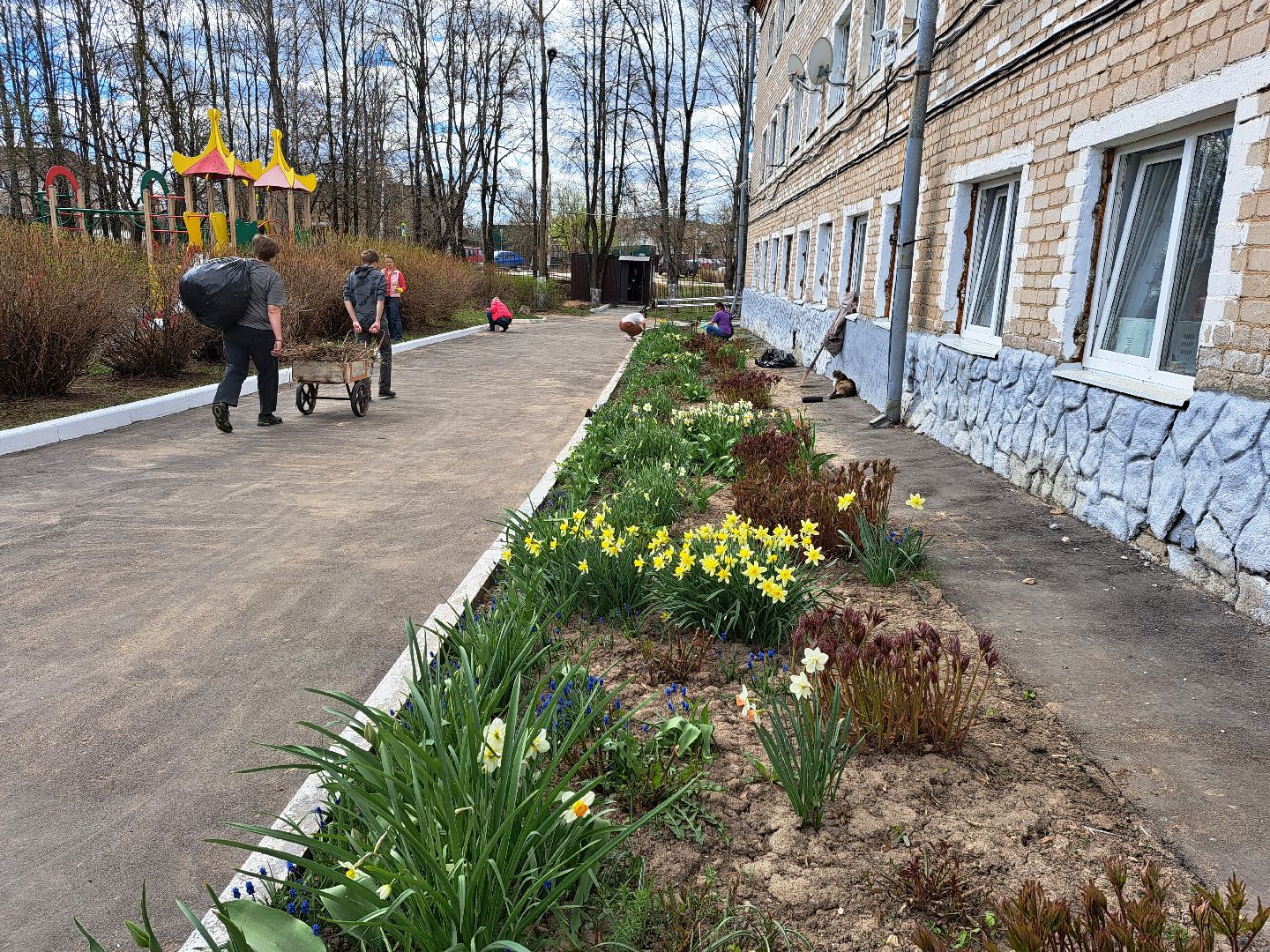 Рузский городской округ, благоустройство, субботник, месячник благоустройства, уборка территорий, Созвездие