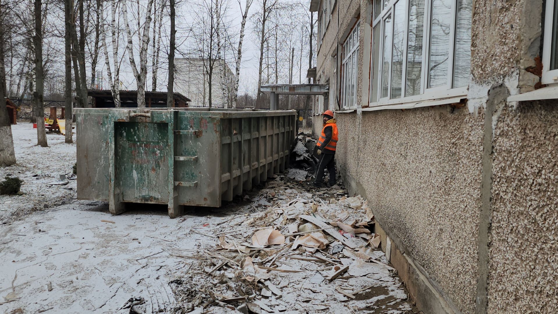 серпухов, детский сад василек, деревня васильевское, капитальный ремонт детского сада, ремонт кровли,