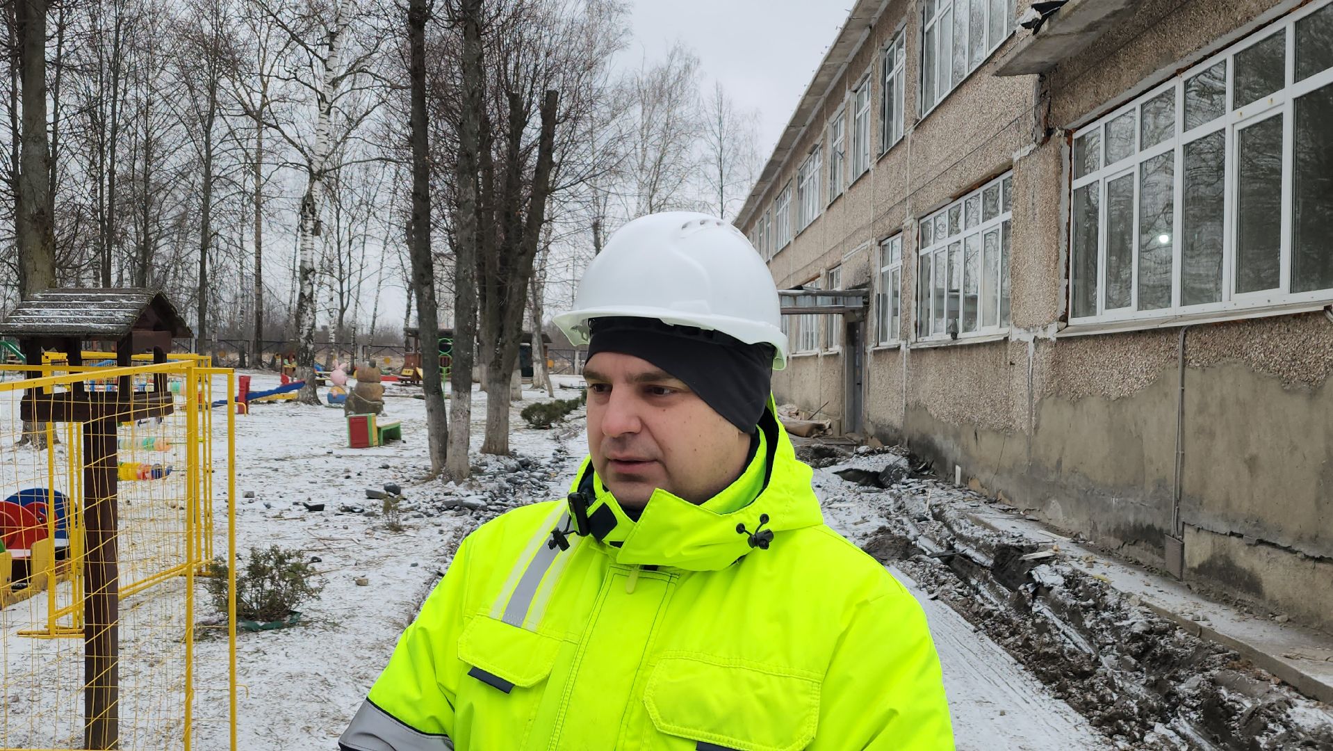 серпухов, детский сад василек, деревня васильевское, капитальный ремонт детского сада, ремонт кровли,
