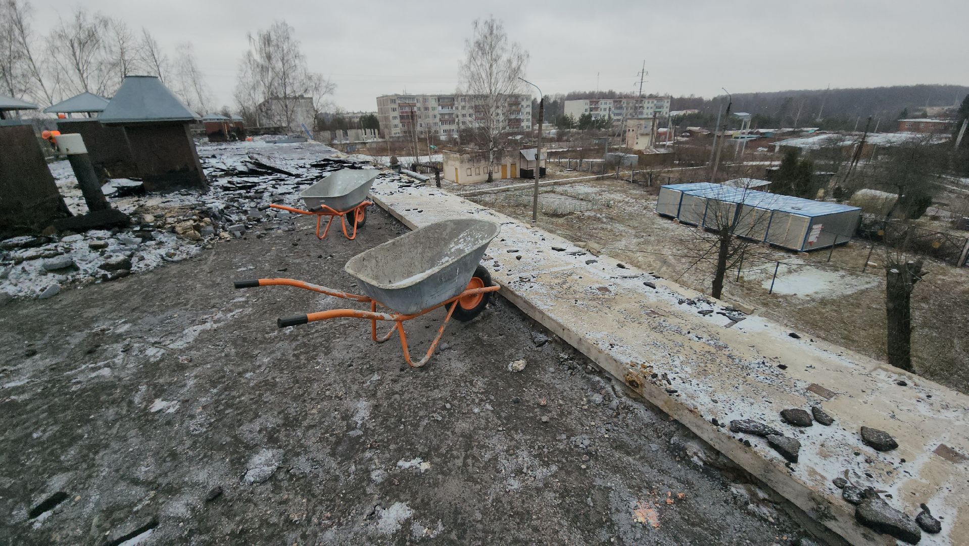 серпухов, детский сад василек, деревня васильевское, капитальный ремонт детского сада, ремонт кровли,