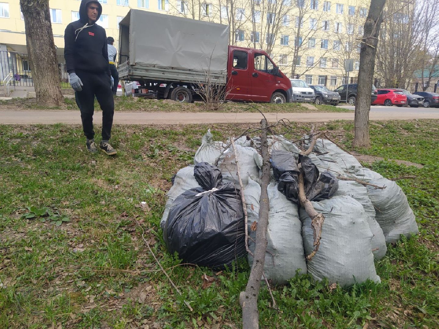 субботник, Дедовск, благоустройство, уборка