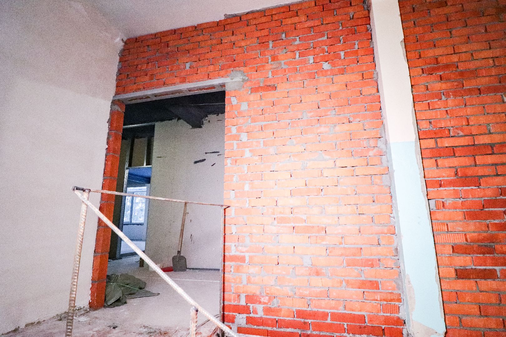 Клин, общество, строительство, стройка школы, вертикалки,