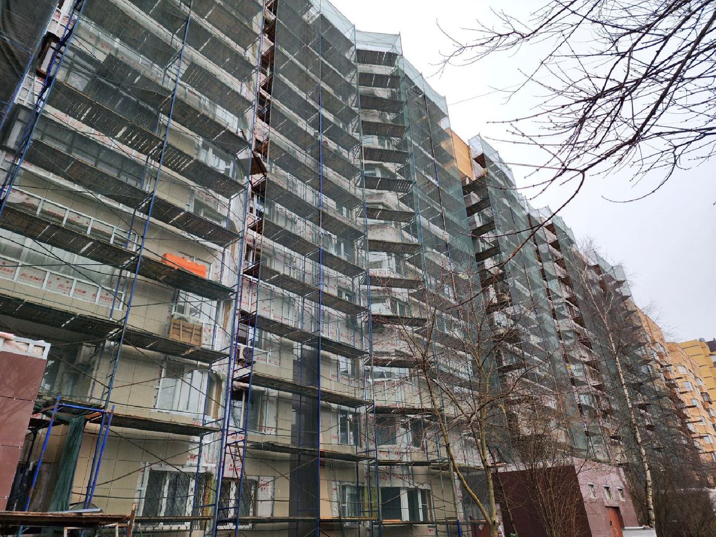 солнечногорск, вертикалки, капитальный ремонт, ремонт дома, работы на фасаде,