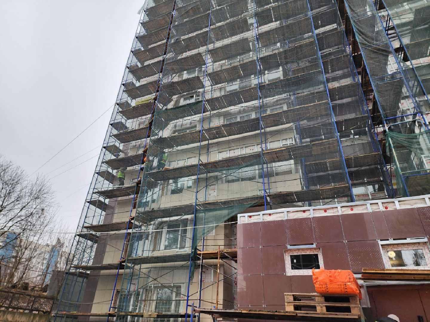 солнечногорск, вертикалки, капитальный ремонт, ремонт дома, работы на фасаде,