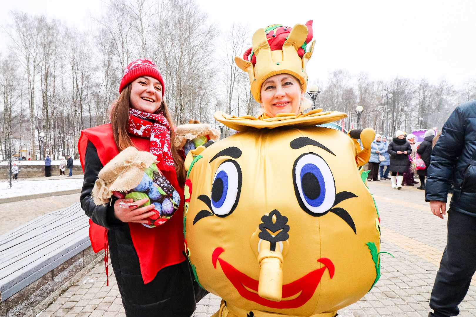 Клин, общество, фестивали, самовары, культура, зима в подмосковье, вертикалки,