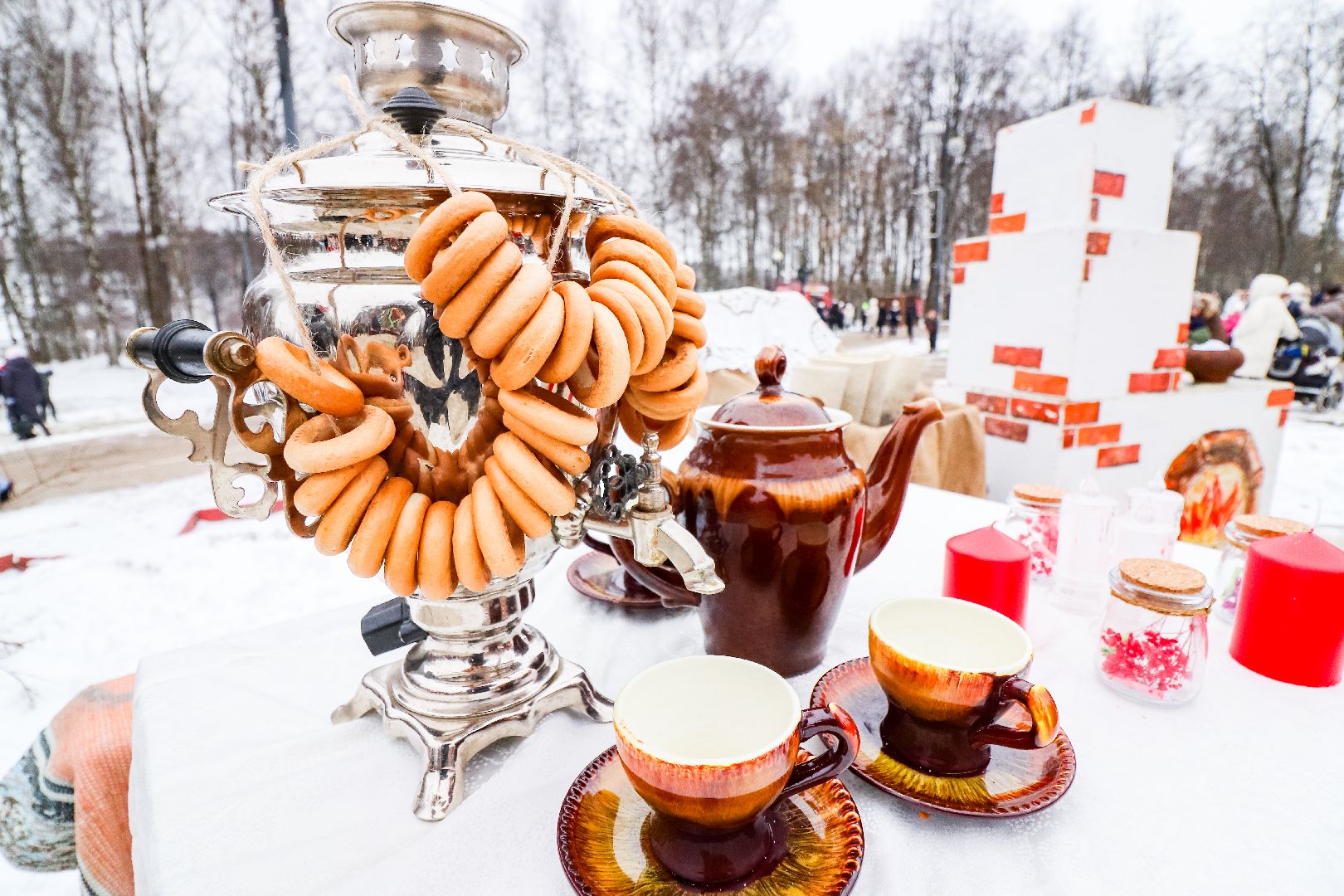 Клин, общество, фестивали, самовары, культура, зима в подмосковье, вертикалки,