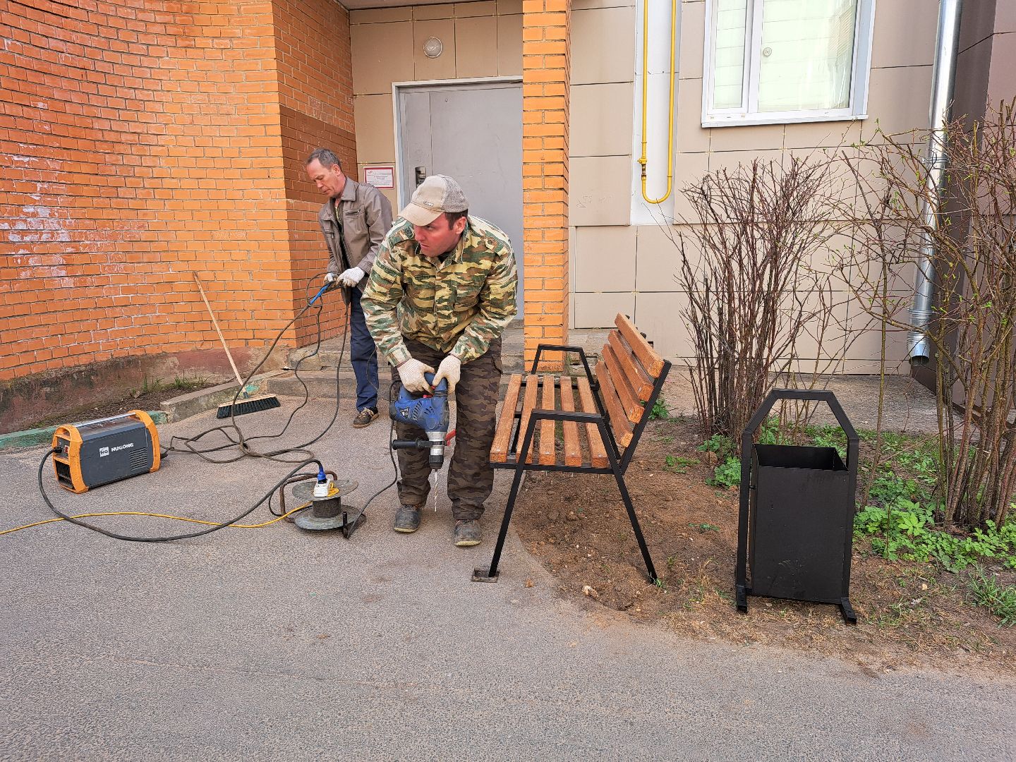 Рузский городской округ, благоустройство, сквер, парк, субботник, месячник благоустройства, уборка территорий