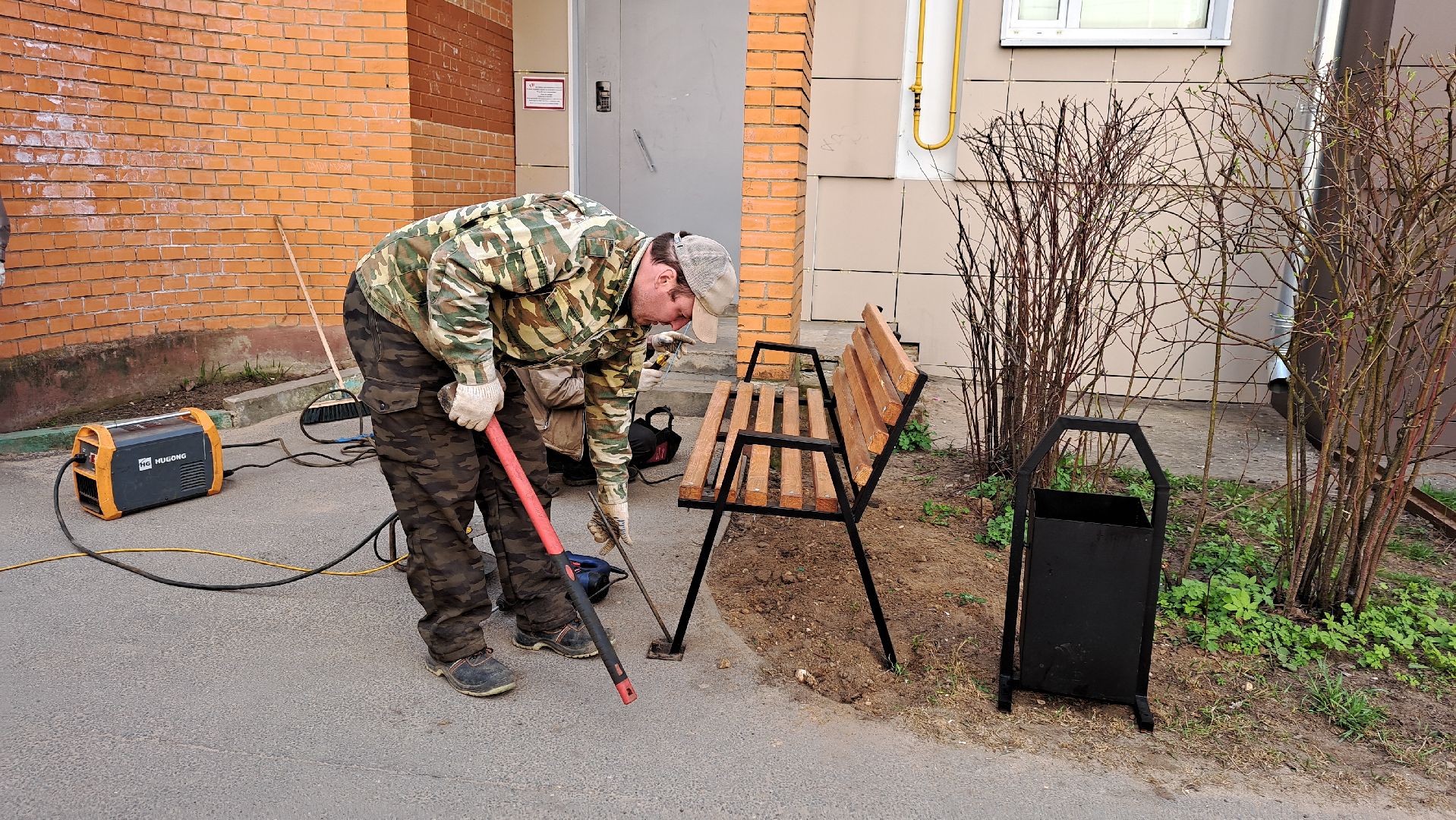Рузский городской округ, благоустройство, сквер, парк, субботник, месячник благоустройства, уборка территорий