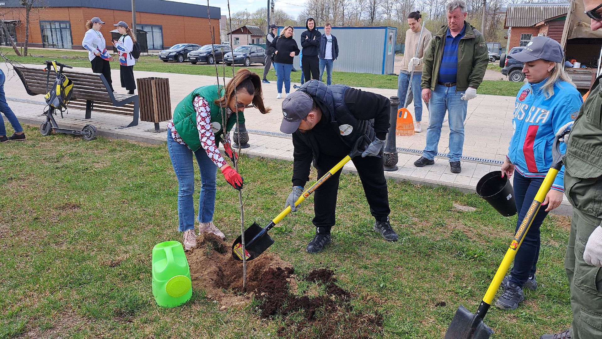 Рузский городской округ, благоустройство, сквер, парк, субботник, месячник благоустройства, уборка территорий