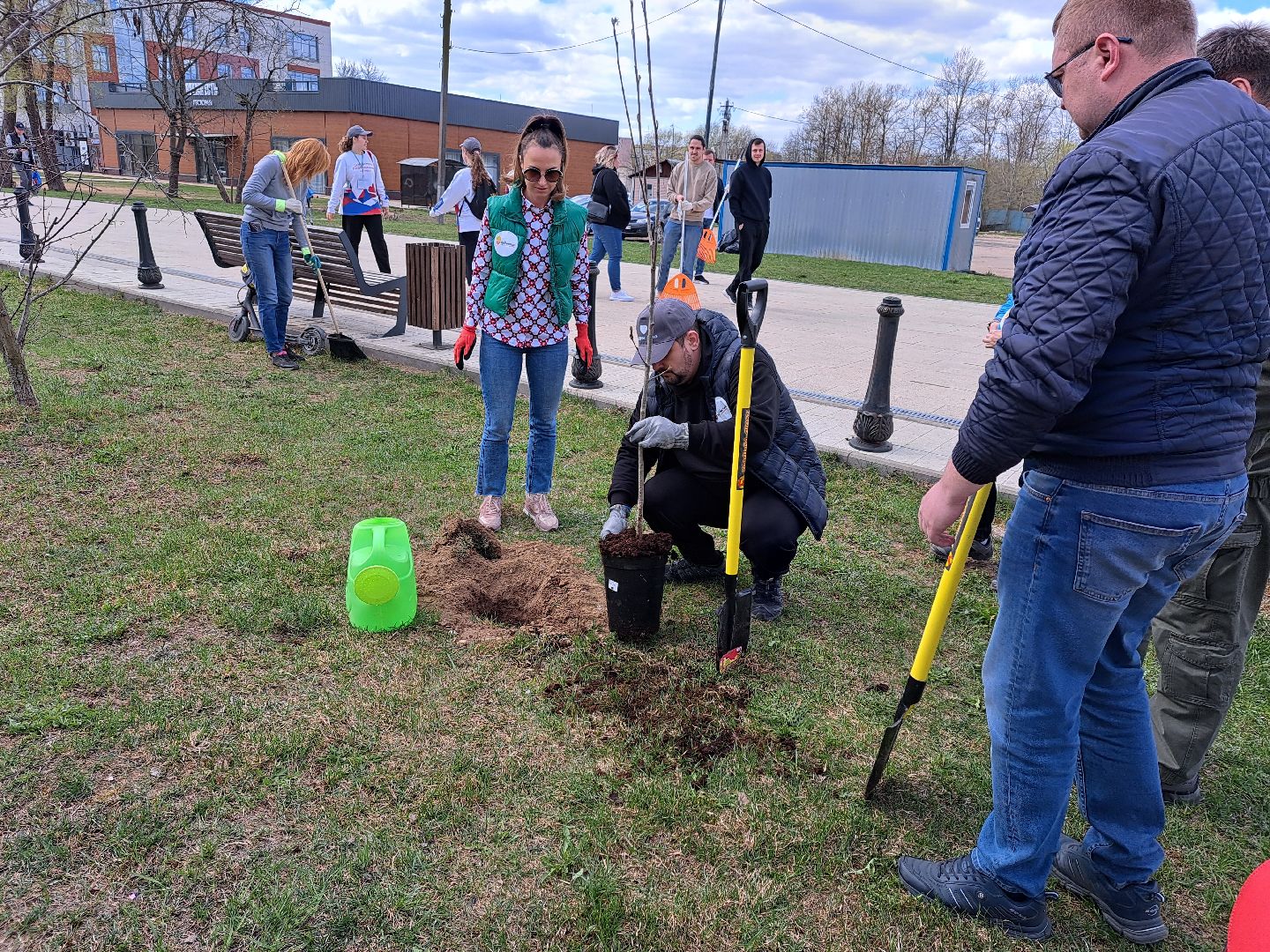 Рузский городской округ, благоустройство, сквер, парк, субботник, месячник благоустройства, уборка территорий