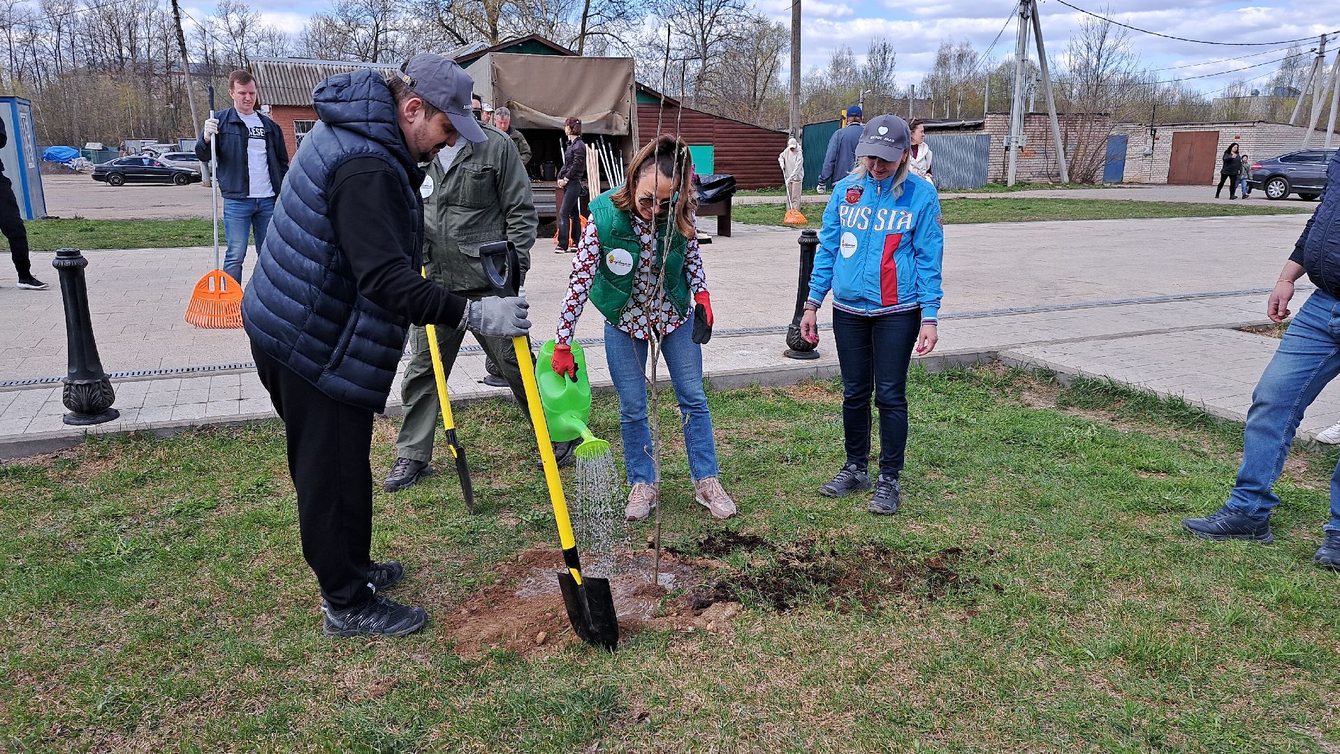 Рузский городской округ, благоустройство, сквер, парк, субботник, месячник благоустройства, уборка территорий